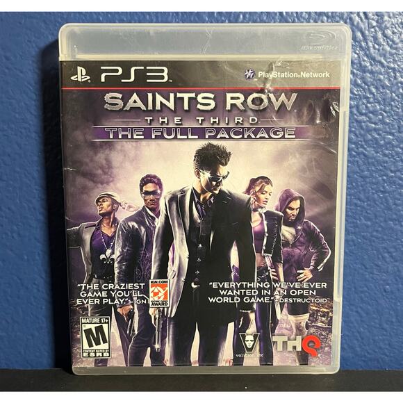 Saints Row: The Third - The Full Package (PlayStation 3, PS3) - Complete - Picture 1 of 7